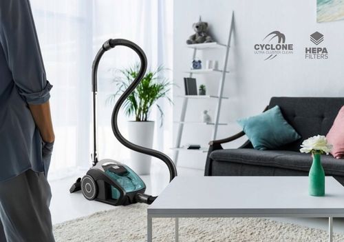 Odkurzacz BEZWORKOWY cyklonowy domowy HEPA Ideal 700W Mały Mocny Lekki 1,5L na Arena.pl