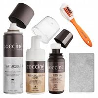 Zestaw Pielęgnujący Buty Obuwie Zamszowe z Nubuku Czyści Impregnuje