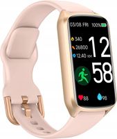 RÓŻOWY SMARTWATCH - HEALTH AND FITNESS TRACKER