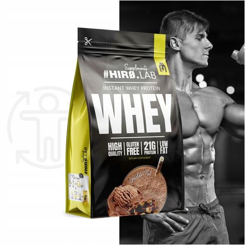 Białko koncentrat serwatkowe WPC 750 g Instant Whey czekolada orzech hiro na Arena.pl