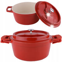 GARNEK PIEKARNIK HOLENDERSKI INDUKCJA DUTCH OVEN ALUMNIUM 28CM, 6,3L