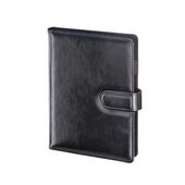 kalendarz książkowy dzienny a-4 kolekcja 45b czarny zapicie na magnes