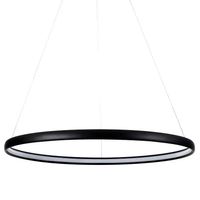 Wisząca lampa nowoczesna Carlo pierścień LED 26W 4000K czarny