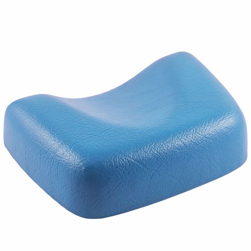 Poduszka ZAGŁÓWEK PUR podgłówek z pianki pod głowę do solarium niebieski na Arena.pl