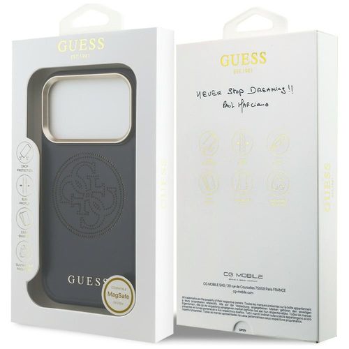 etui guess perforated 4g magsafe do      iphone 17 pro max niebieski na Arena.pl