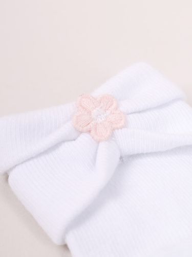 Skarpety niemowlęce bawełniane dziewczęce kwiatek 3PAK 6-12 miesięcy YOCLUB na Arena.pl