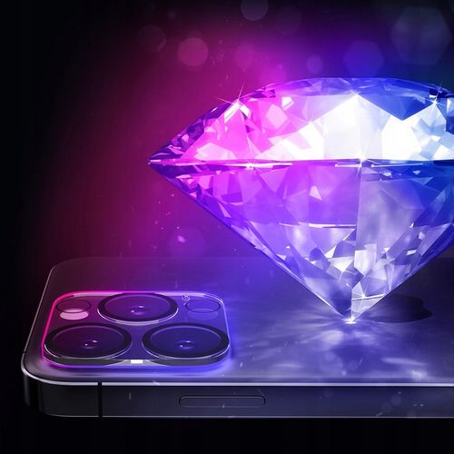 Szkło 9H na aparat do iPhone 15 Pro / 15 Pro Max - 3mk Lens Pro Full Cover na Arena.pl