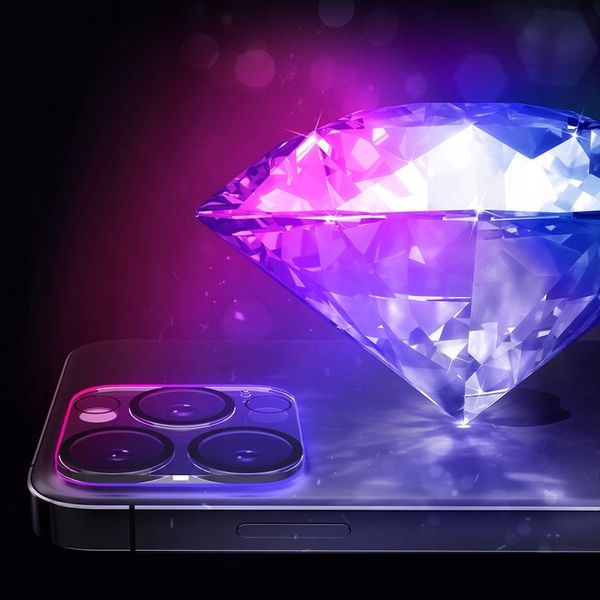 Szkło 9H na aparat do iPhone 15 Pro / 15 Pro Max - 3mk Lens Pro Full Cover zdjęcie 11