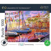 ŁADNE Puzzle Do Układania SUMMER EVENING Wakacje Dla Młodzieży Gra LOGICZNA