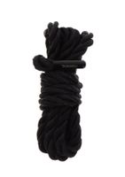 bondage rope 1.5 meter 7 mm black