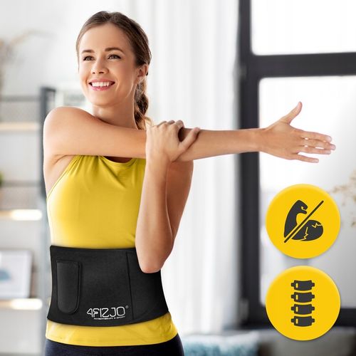 PAS NEOPRENOWY ODCHUDZAJĄCY GORSET MODELUJĄCY BRZUCH WYSZCZUPLAJĄCY na Arena.pl