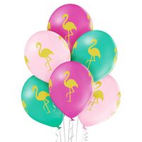 Balony Flamingo 6szt