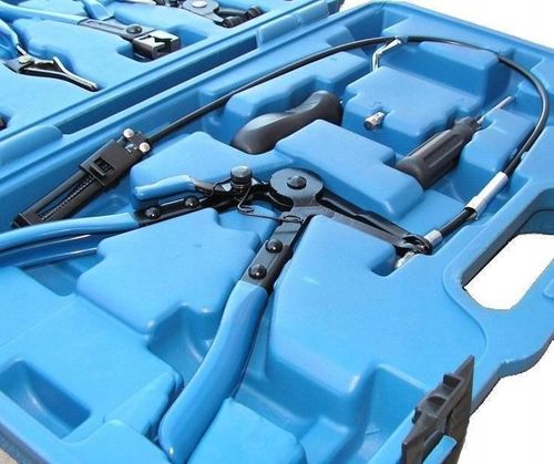 SZCZYPCE DO OPASEK ZACISKOWYCH ZESTAW 9 ELEMENTÓW OSŁON SZCZYPIEC CLICK-R na Arena.pl