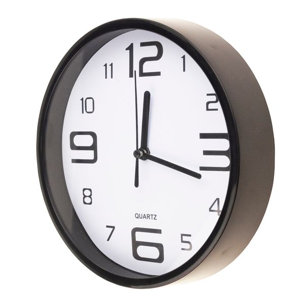 Zegar Ścienny Czytelny Sekundnik Stylowy Gruby Do Salonu Kuchni Aa R6 zdjęcie 7