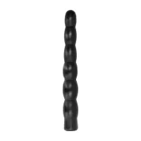 all black model 32 cm - czarny elastyczny element anatomiczny