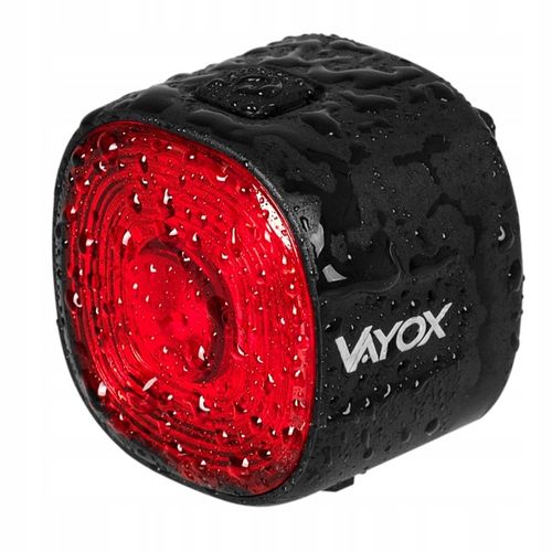LAMPKA ROWEROWA TYLNA CZERWONA 17xLED WODOODPRONA MOCNA USB-C VAYOX na Arena.pl