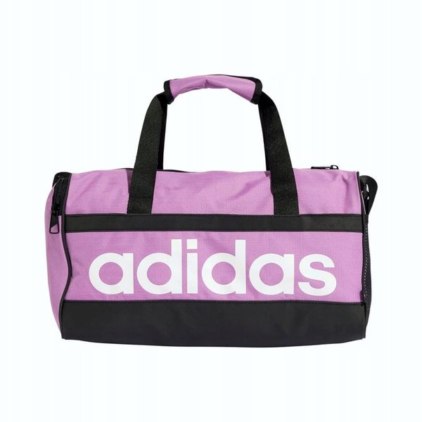 Torba treningowa adidas Linear Duffel Fioletowa IZ1901 rozm XS zdjęcie 1