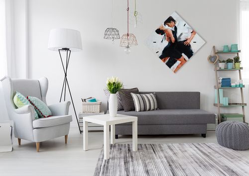 Zegar Ścienny - Tango Tancerze  - 60X60 Cm - C3Ad60X60-3771 na Arena.pl