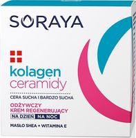 Soraya Kolagen Ceramidy Krem odżywczy regenerujący na dzień i noc  50ml