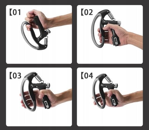 Ściskacz gripper z licznikiem ELEKTRONICZNYM regulowany 10-100kg na Arena.pl