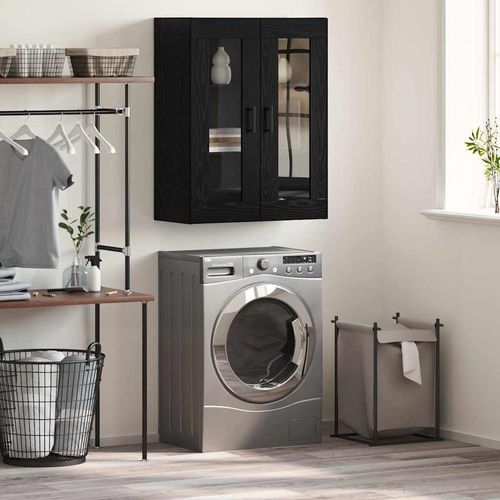 Bufet Czarny 69.5 x 34 x 90 cm Materiał drewnopochodny na Arena.pl