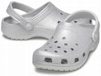 Damskie Buty Chodaki Klapki Crocs Classic Glitter 205942 Clog 37-38