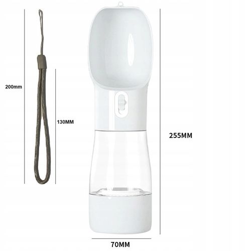 przenośna butelka na wodę i karmę jedzenie dla psa na Arena.pl