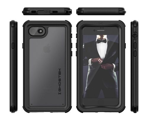 Wodoszczelne Etui Ghostek Nautical iPhone 8/7 Black na Arena.pl