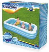 Emaga DUŻY BASEN DMUCHANY FAMILIJNY BESTWAY 305x183x56 cm BESTWAY