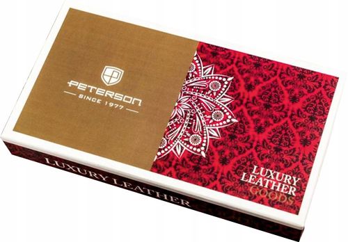 Portfel damski skórzany czerwony GRAWER prezent DLA MAMY twój napis + IMIĘ na Arena.pl