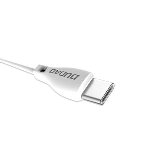 przewód kabel usb - usb-c 2.1a 1m biały na Arena.pl