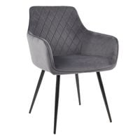 KUBEŁKOWE KRZESŁO TAPICEROWANE ROMBY WELUR JADALNIA SALON KT204 MARIA