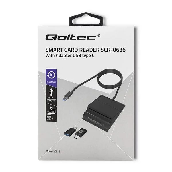 Inteligentny czytnik chipowych kart ID USB typu C zdjęcie 8