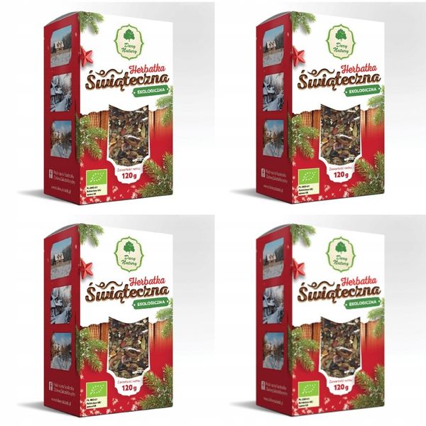 Dary Natury Ekologiczna herbatka świąteczna 4x120g zdjęcie 1