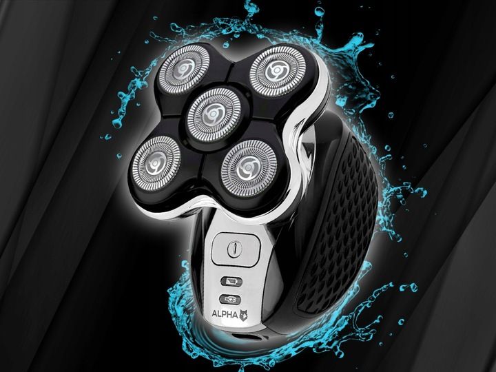 GOLARKA MĘSKA MASZYNKA DO GOLENIA BRODY GŁOWY TRYMER ALPHA zdjęcie 4
