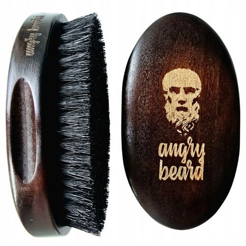 Angry Beard Legendarna Mitologiczna Szczotka do Brody z włosiem Dzika 100% na Arena.pl