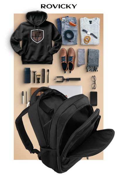 plecak r-bhx-05-1020 black zdjęcie 5