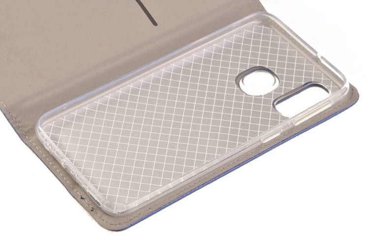 Etui Smart do Samsung Galaxy A40 niebieski zdjęcie 4