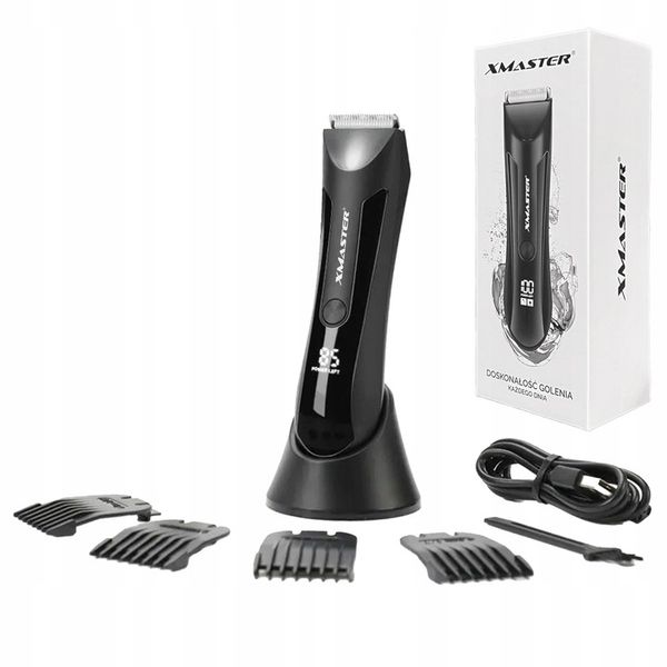 MASZYNKA GOLARKA DO STRZYŻENIA I GOLENIA WŁOSÓW ZAROSTU TRYMER ZESTAW 5W1 zdjęcie 3
