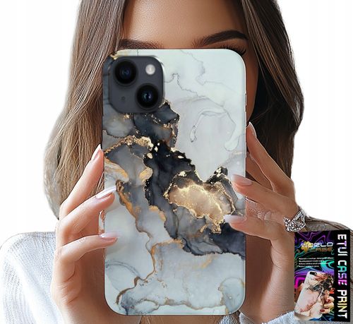 ETUI DO IPHONE 14 PLUS - ELEGANCKI MARMUREK MODNE KOBIECE WZORY na Arena.pl