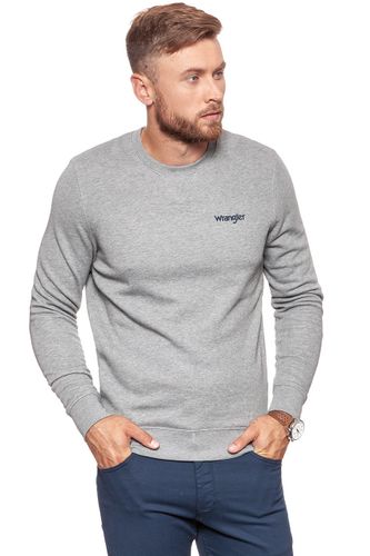 WRANGLER LOGO CREW GREY MARL W6582HYVB M na Arena.pl