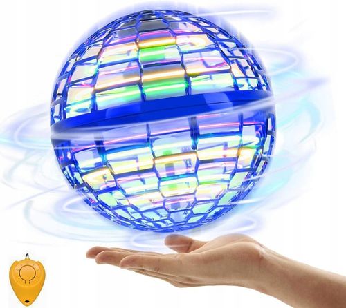 Latająca świecąca kula LED Bumerang Fly Orb Magic + pilot - Czerwona na Arena.pl