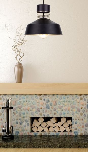 Lampa wisząca 1xE27 TITANIUM GOLD/BLACK zdjęcie 2