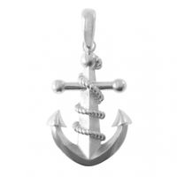 SREBRNY WISIOREK KOTWICA MORSKI SREBRO PRÓBY 925