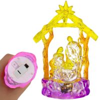 Ozdoba led szopka bożonarodzeniowa świecąca dekoracja na święta wzór 2