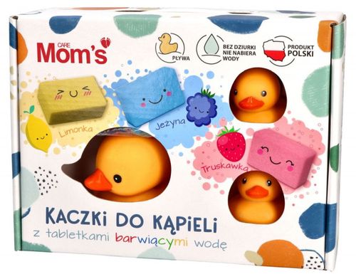 Kaczki Do Kąpieli Z Tabletkami Barwiącymi Wodę na Arena.pl