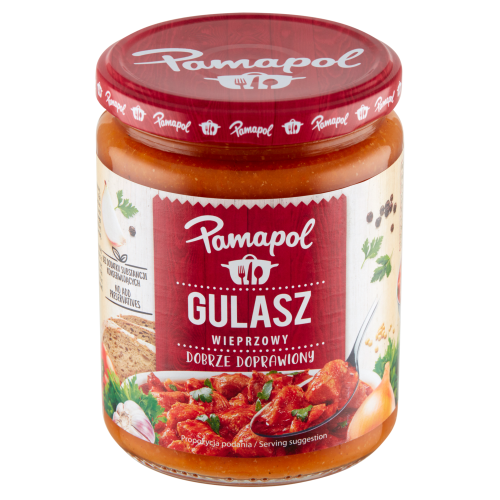 PAMA GULASZ WIEPRZOWY 500G zdjęcie 1