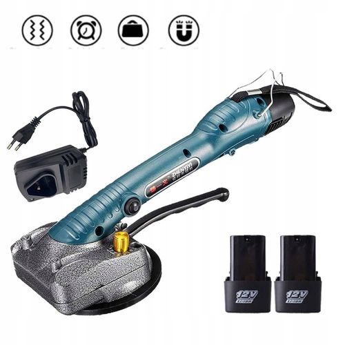 PRZYSSAWKA WIBRUJĄCA DO UKŁADANIA POZIOMOWANIA PŁYTEK GLAZURY WIBRATOR 12V na Arena.pl