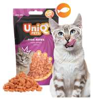 Przysmaki smaczki dla kota mini kąski z rybą 50g UNIQ PETS