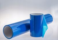 FOLIA ochronna samoprzylepna 25cm/50m niebieska UV